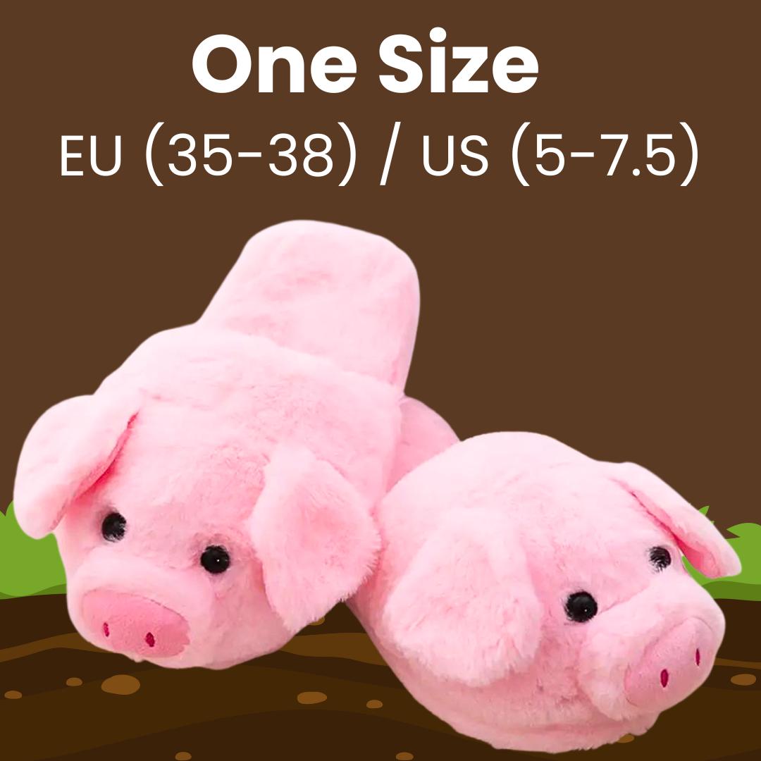 🐷 Pink Pig Slippers